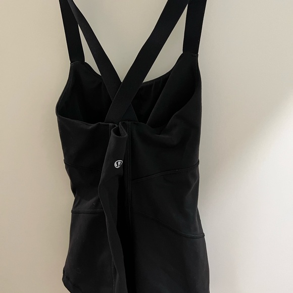 Lululemon cris cross straps build in bra tank top . - Picture 6 of 9